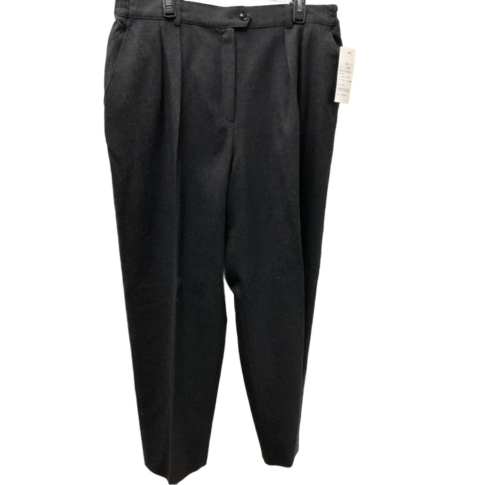 NWT 100% grey wool slacks with 100% viscose lining.